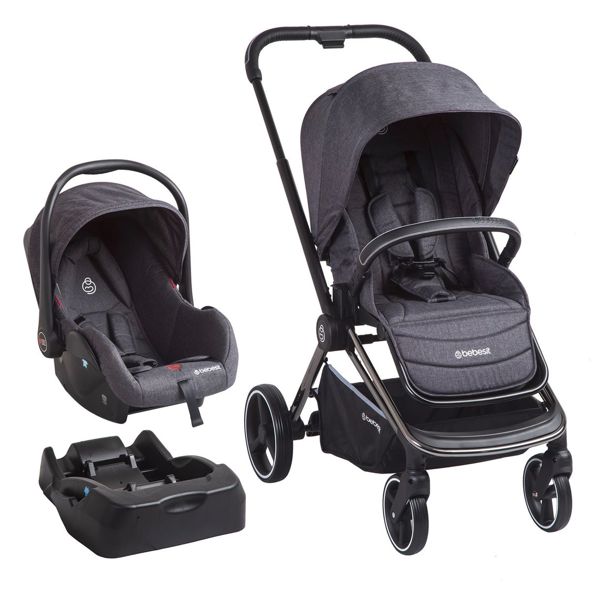 BEBESIT - Coche Travel System Sonic 1809 N Bebesit