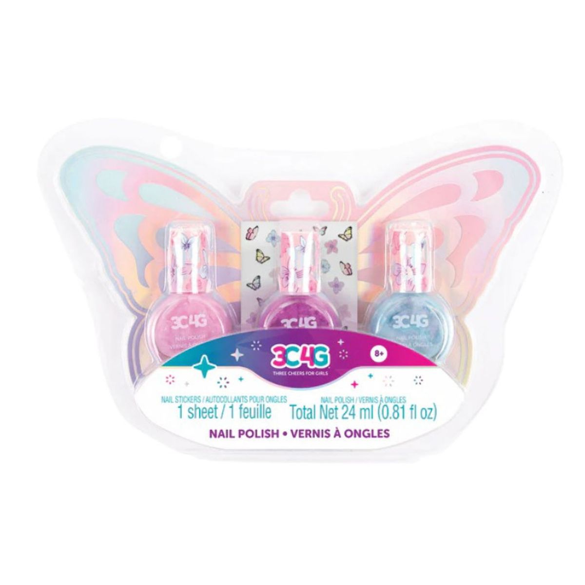 MIR - Make It Real Pinta Uñas Trio Mariposas Mir