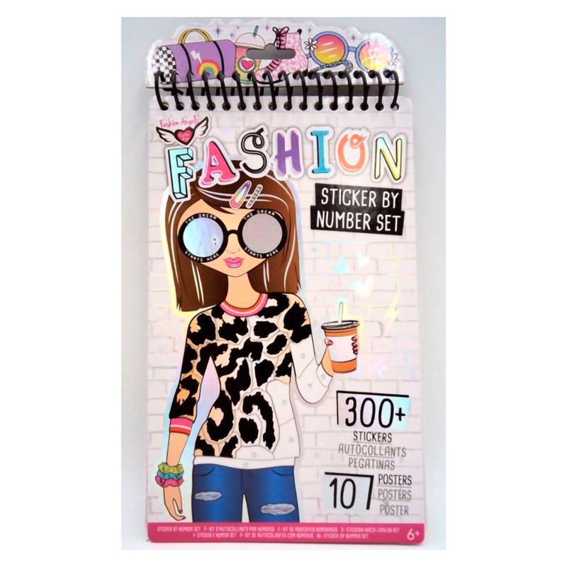 FASHION - Angels Libreta De Moda Para Pegar Stickers Fashion