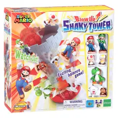 NINTENDO - Super Mario Juego de Equilibrio Torre Tambaleante
