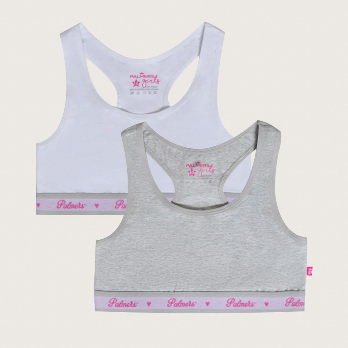 PALMERS - Pack de 2 Peto Sport Teens Niña Palmers