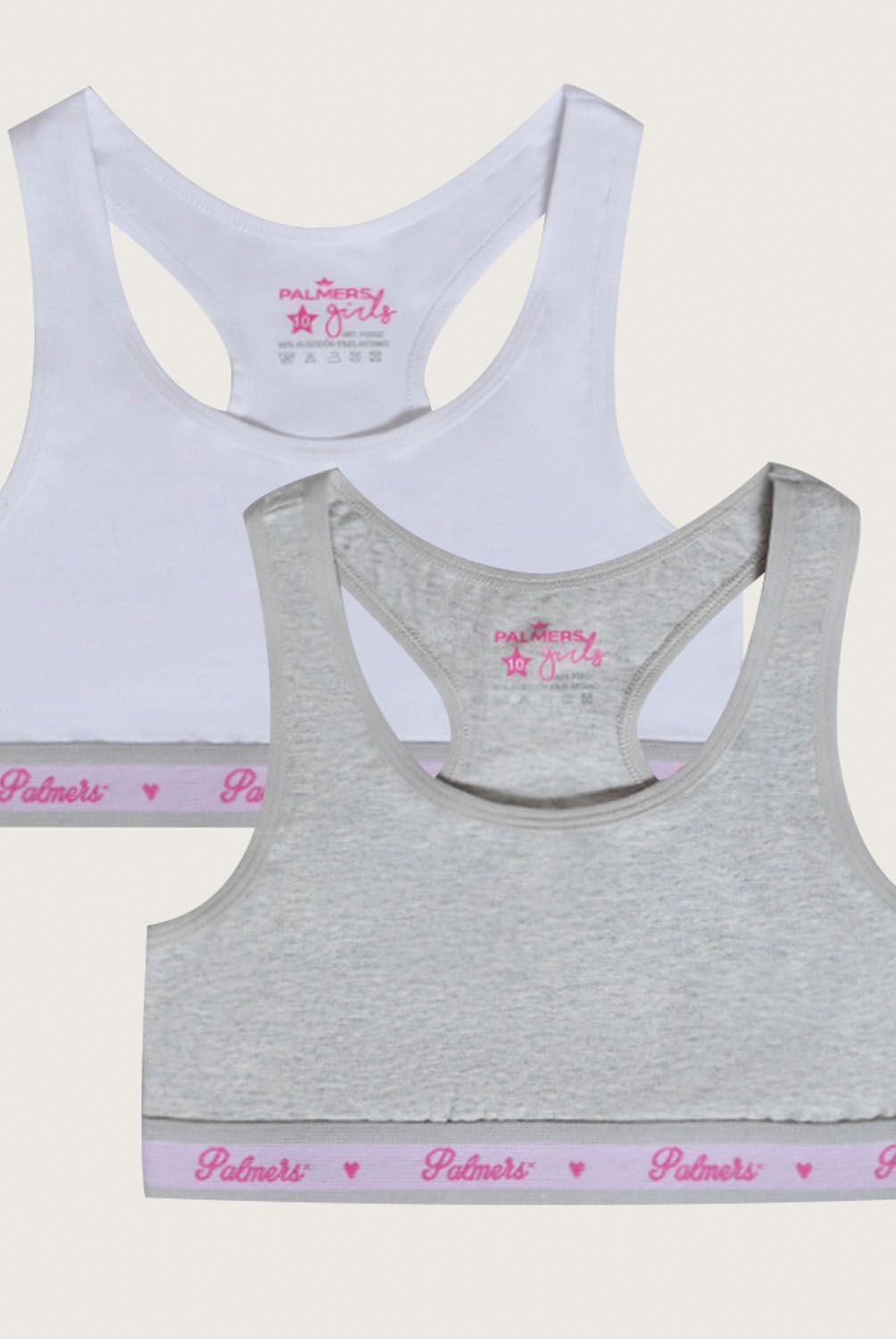 PALMERS - Pack de 2 Peto Sport Teens Niña Palmers