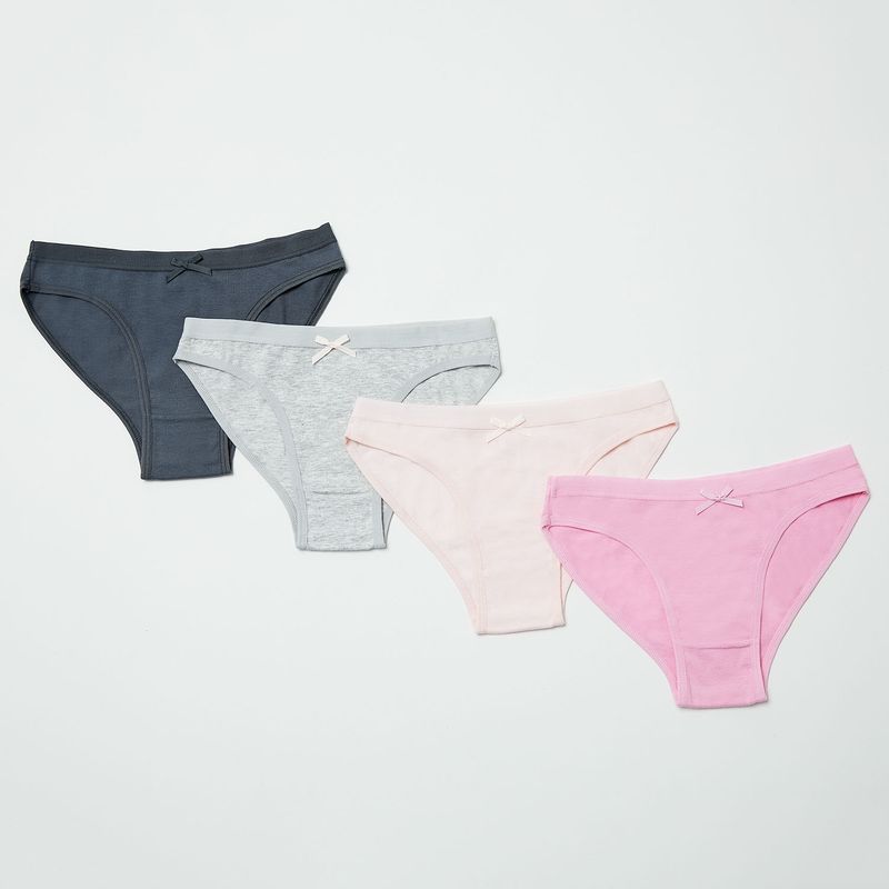 PALMERS - Pack de 4 Calzón Bikini Niña Palmers