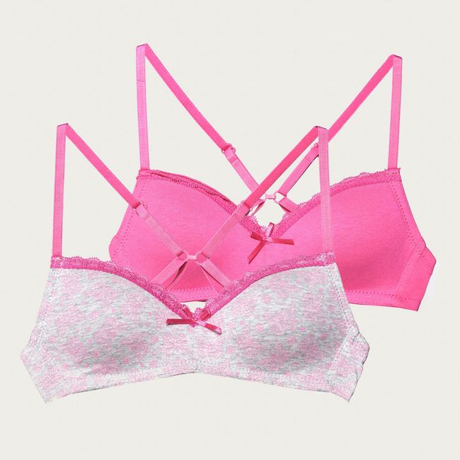 PALMERS - Pack De 2 Sostén Algodón Niña Palmers