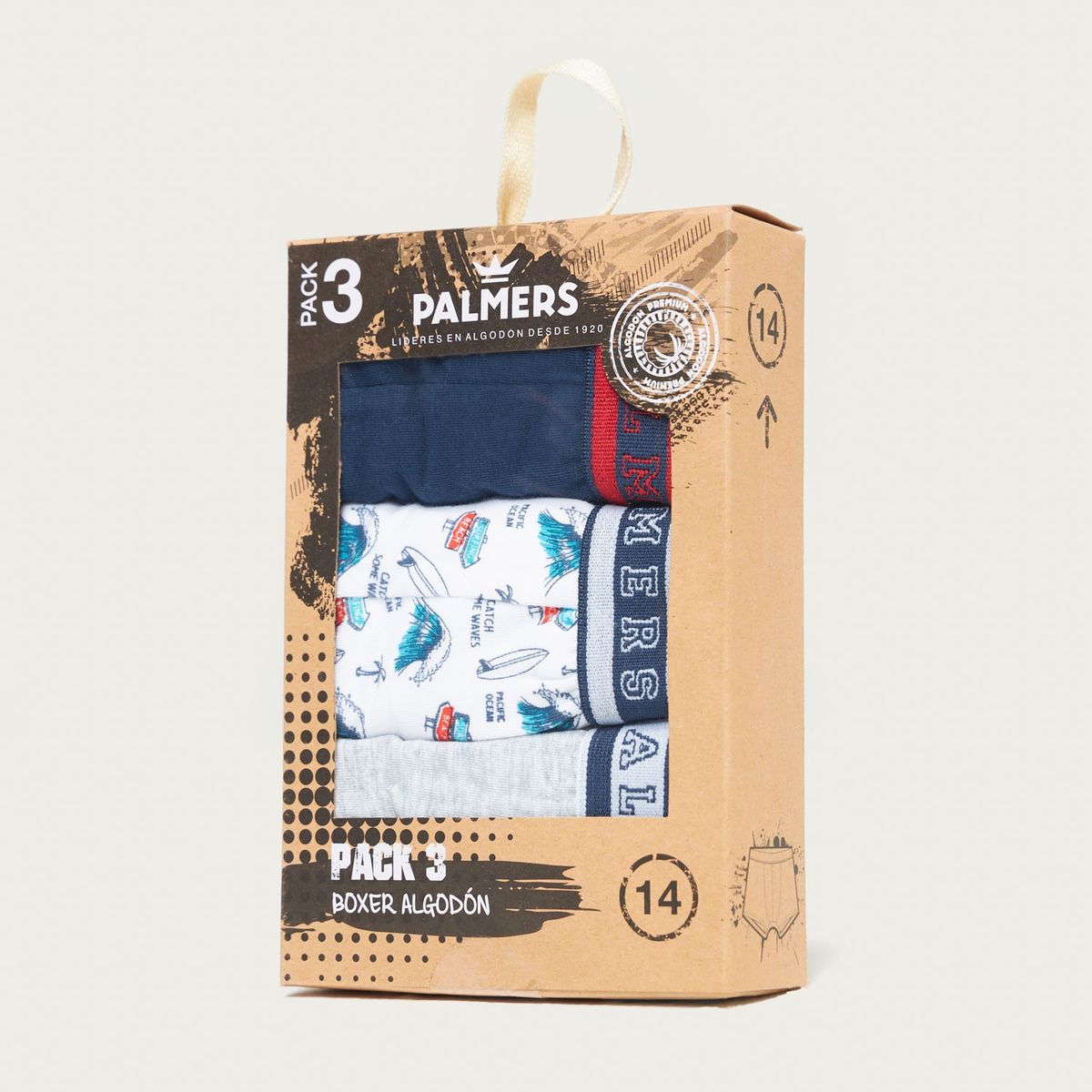 PALMERS - Pack de 3 Boxer Niño Palmers