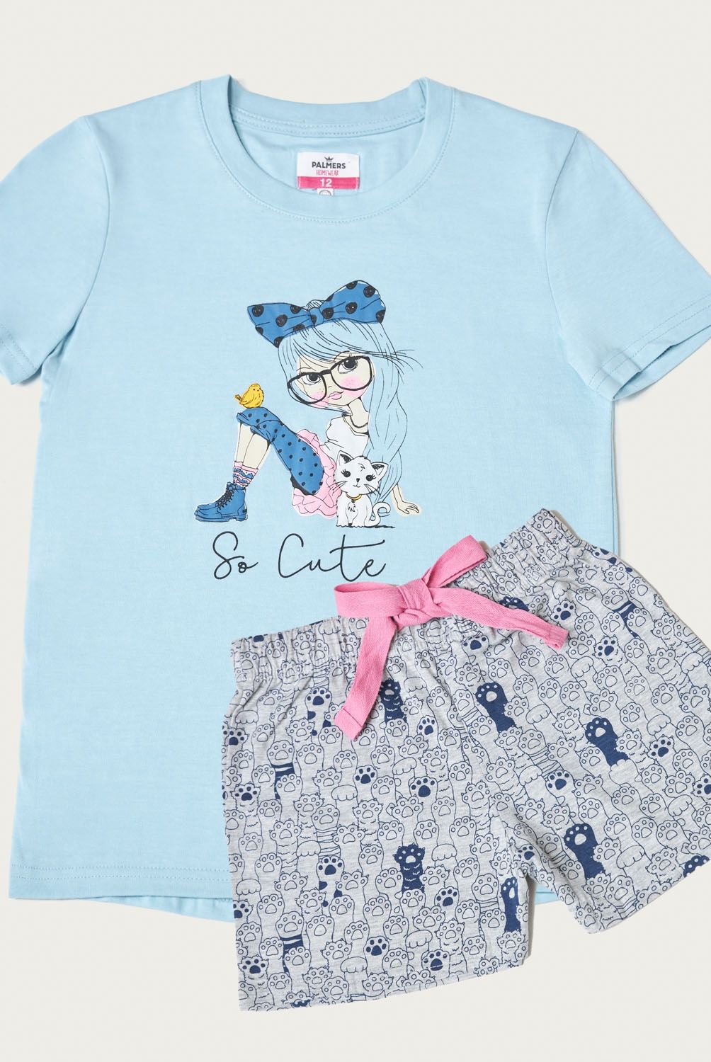 PALMERS - Pijama Corto Niña Palmers