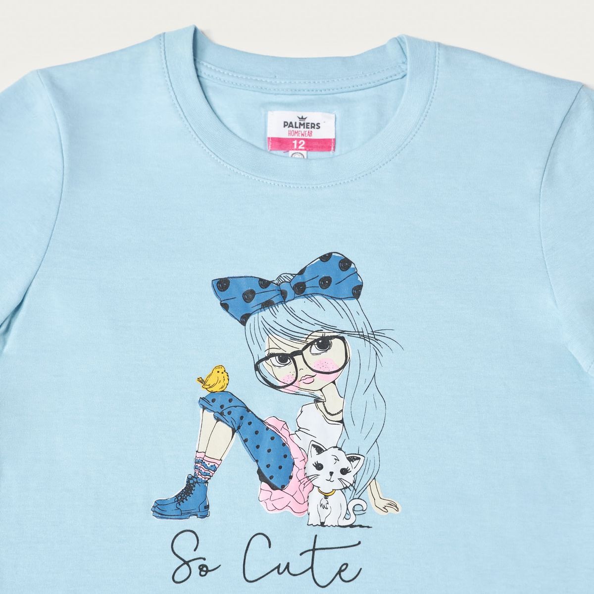 PALMERS - Pijama Corto Niña Algodón Palmers