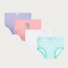 PALMERS - Pack De 4 Calzón Hikini Niña