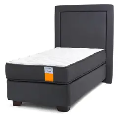 DRIMKIP - Cama Americana Funcional 1 Plaza 90x190 Cm + Respaldo