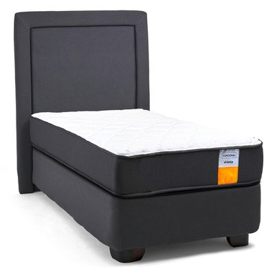 Imagen 2 del producto Cama Americana Funcional 1 Plaza 90x190 Cm + Respaldo