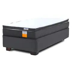 DRIMKIP - Cama Americana Funcional 1 Plaza Plus 90x200 Cm + Topper