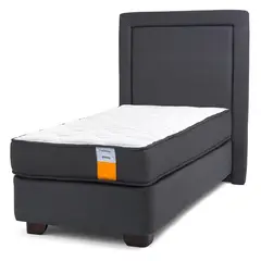 DRIMKIP - Cama Americana Funcional 1.5 Plazas 105x190 Cm + Respaldo