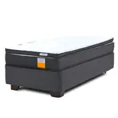 DRIMKIP - Cama Americana Funcional 1.5 Plazas Plus 105x200 Cm + Topper