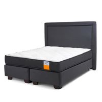 Cama Americana Funcional 2 Plazas 150x190 Cm + Respaldo