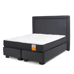 DRIMKIP - Cama Americana Funcional 2 Plazas 150x190 Cm + Respaldo