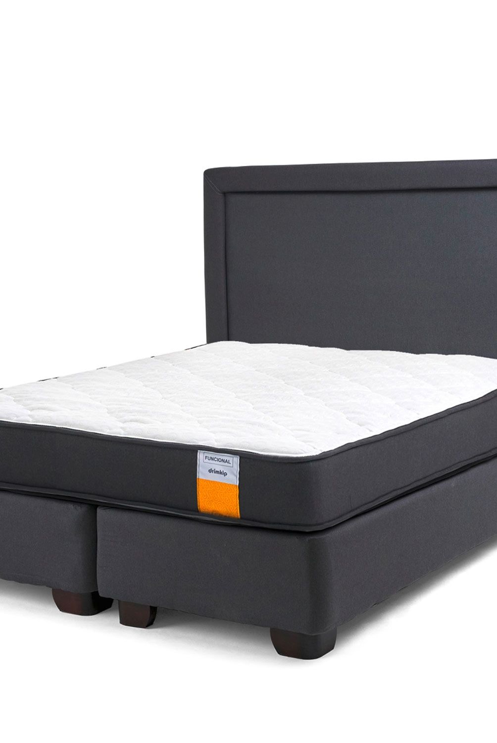 DRIMKIP - Cama Americana Funcional Super King 200x200 Cm + Respaldo Drimkip
