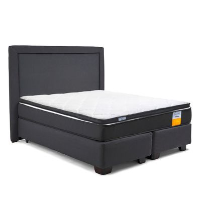 Imagen 2 del producto Cama Americana Funcional Super King 200x200 Cm + Respaldo + Topper