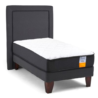 Imagen 2 del producto Cama Europea Funcional 1.5 Plazas 105x190 Cm + Respaldo