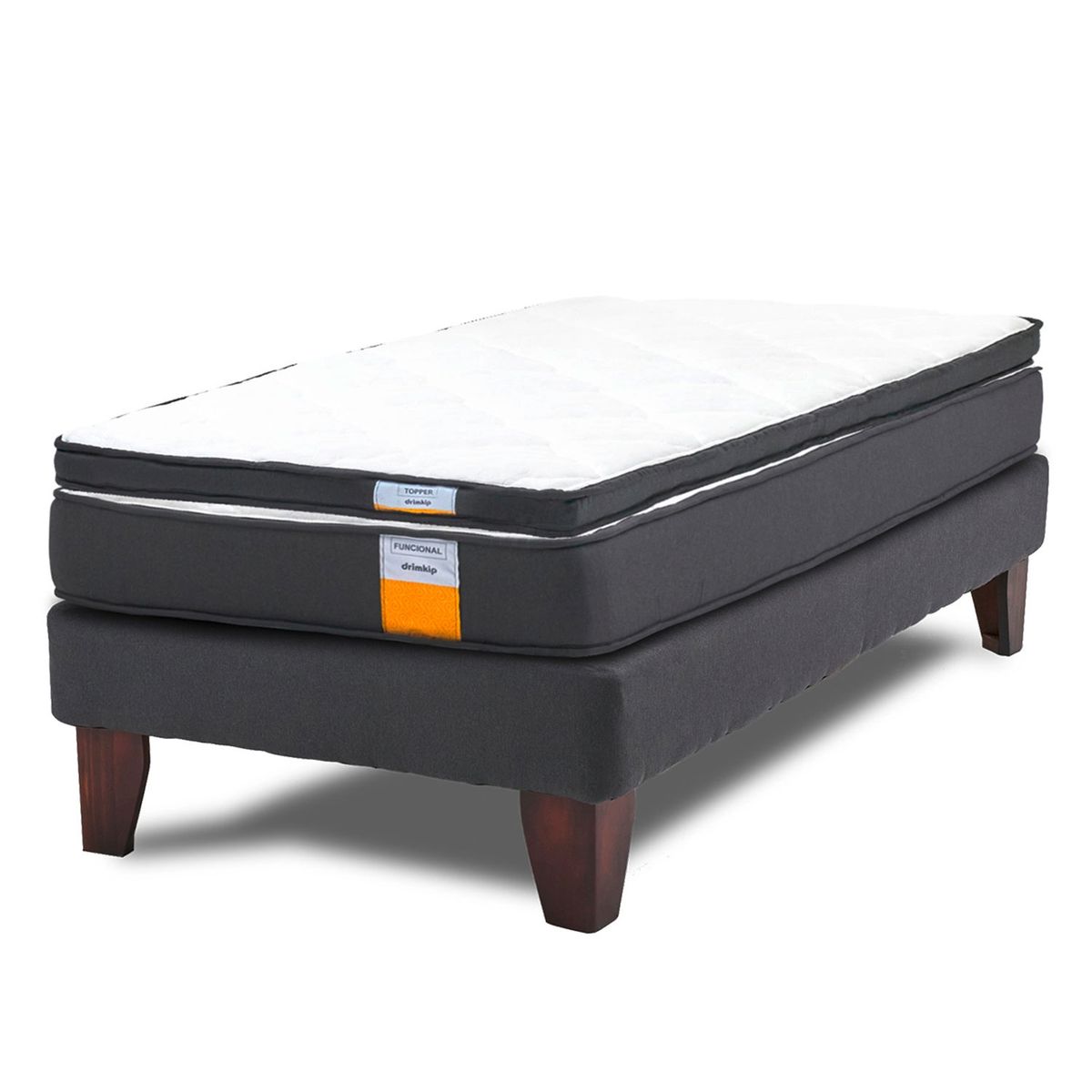 DRIMKIP - Cama Europea Funcional 1.5 Plazas Drimkip