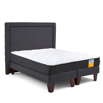 Imagen 2 del producto Cama Europea Funcional 2 Plazas 150x190 Cm + Respaldo