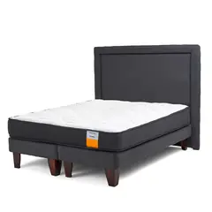 DRIMKIP - Cama Europea Funcional King 180x200 Cm + Respaldo