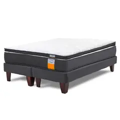 DRIMKIP - Cama Europea Funcional Queen 160x200 Cm + Topper