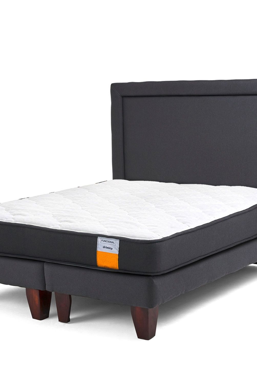 DRIMKIP - Cama Europea Funcional Super King 200x200 Cm + Respaldo Drimkip