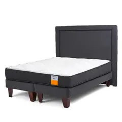 DRIMKIP - Cama Europea Funcional Super King 200x200 Cm + Respaldo