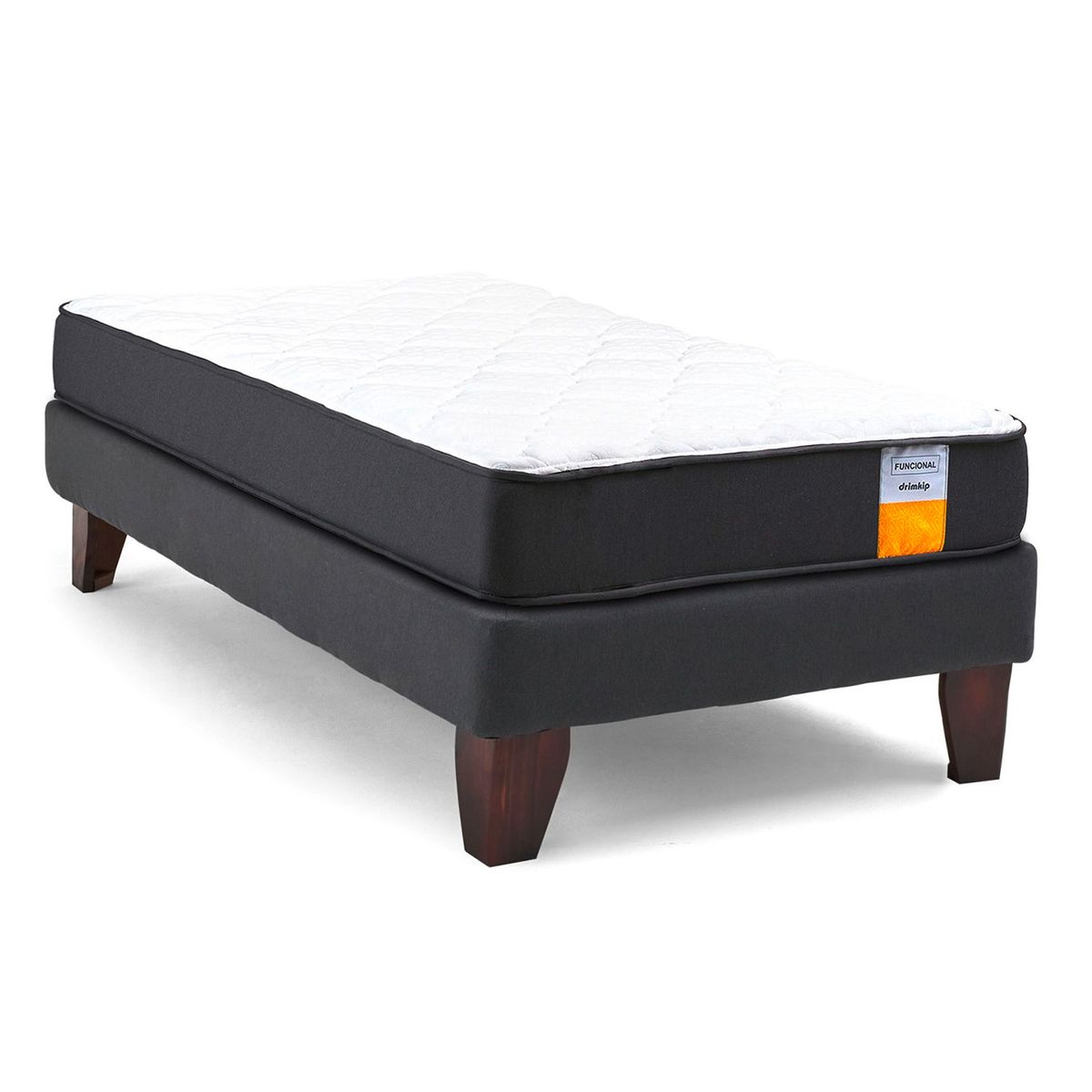DRIMKIP - Cama Europea Funcional 1 Plaza X 1.90T Drimkip
