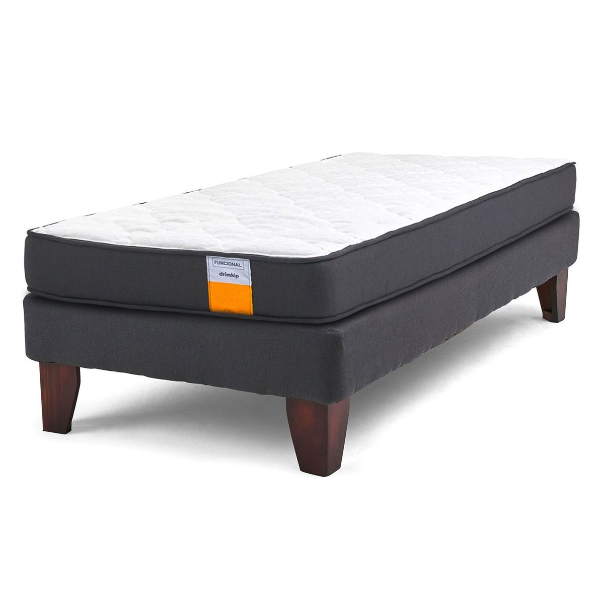 DRIMKIP - Cama Europea Funcional 1 Plaza X 1.90T Drimkip