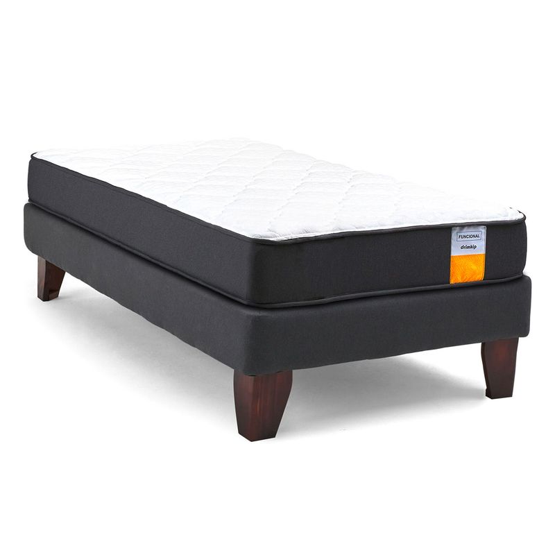DRIMKIP - Cama Europea Funcional 1 Plaza X 2.00T Drimkip