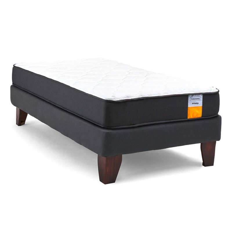 DRIMKIP - Cama Europea Funcional 1.5 Plazas X 1.90T Drimkip
