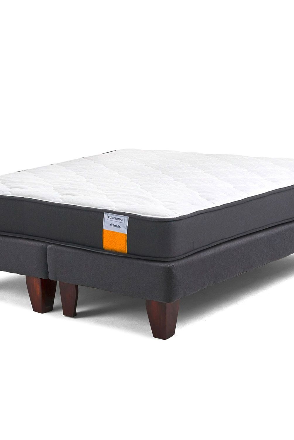 DRIMKIP - Cama Europea Funcional Full X 1.90T Base Dividida Drimkip