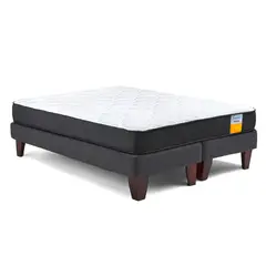 DRIMKIP - Cama Europea Funcional 2 Plazas X 2.00T Base Dividida