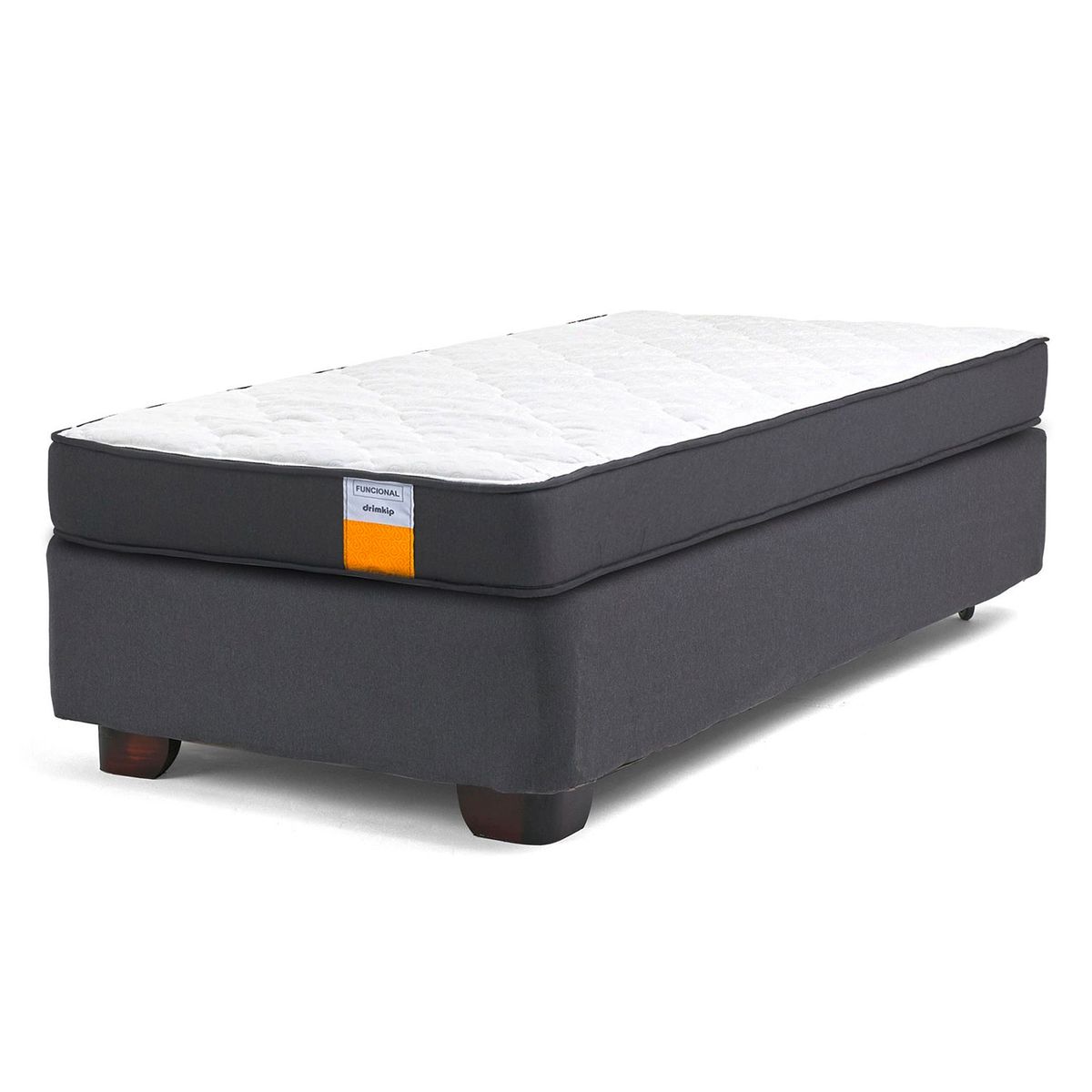DRIMKIP - Cama Americana Funcional 1 Plaza X 2.00T Drimkip