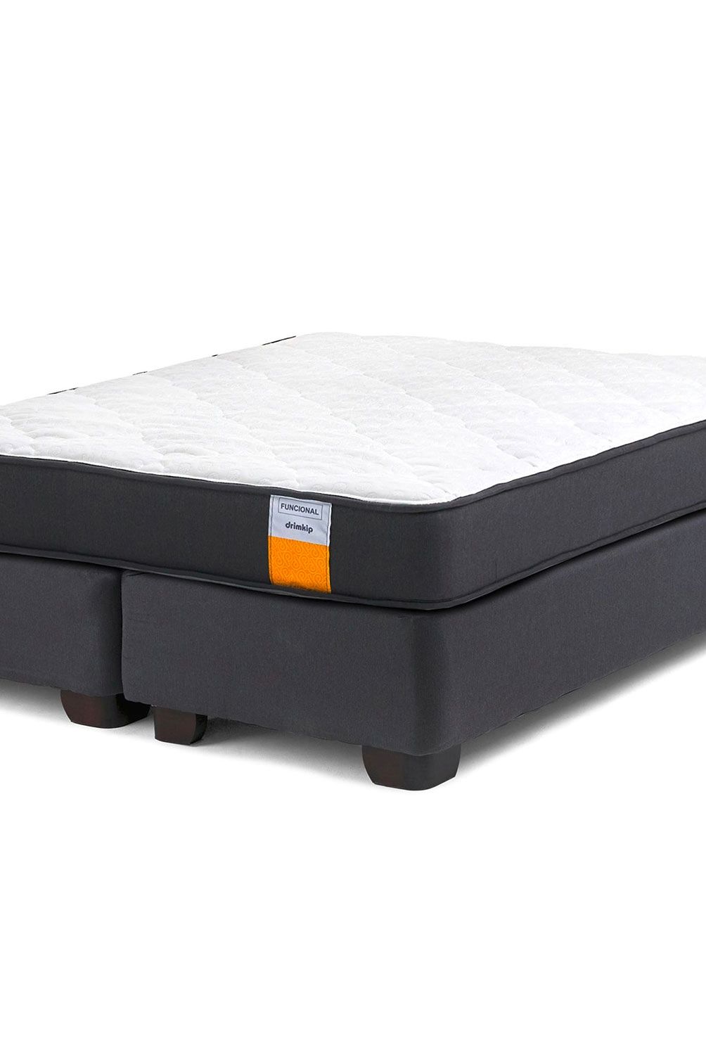 DRIMKIP - Cama Americana Funcional Full X 1.90T Base Dividida Drimkip