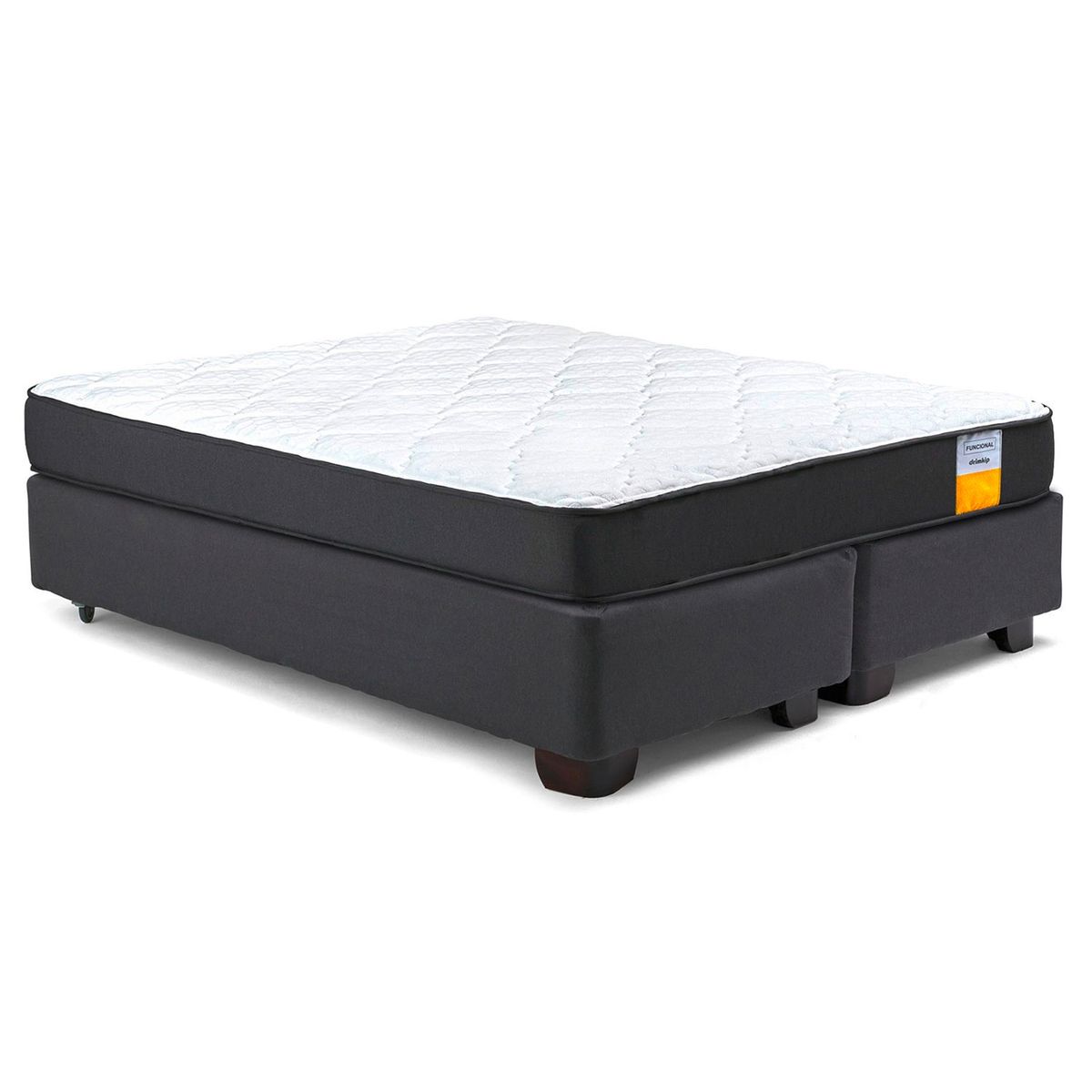 DRIMKIP - Cama Americana Funcional Super King X 2.00T Base Dividida Drimkip