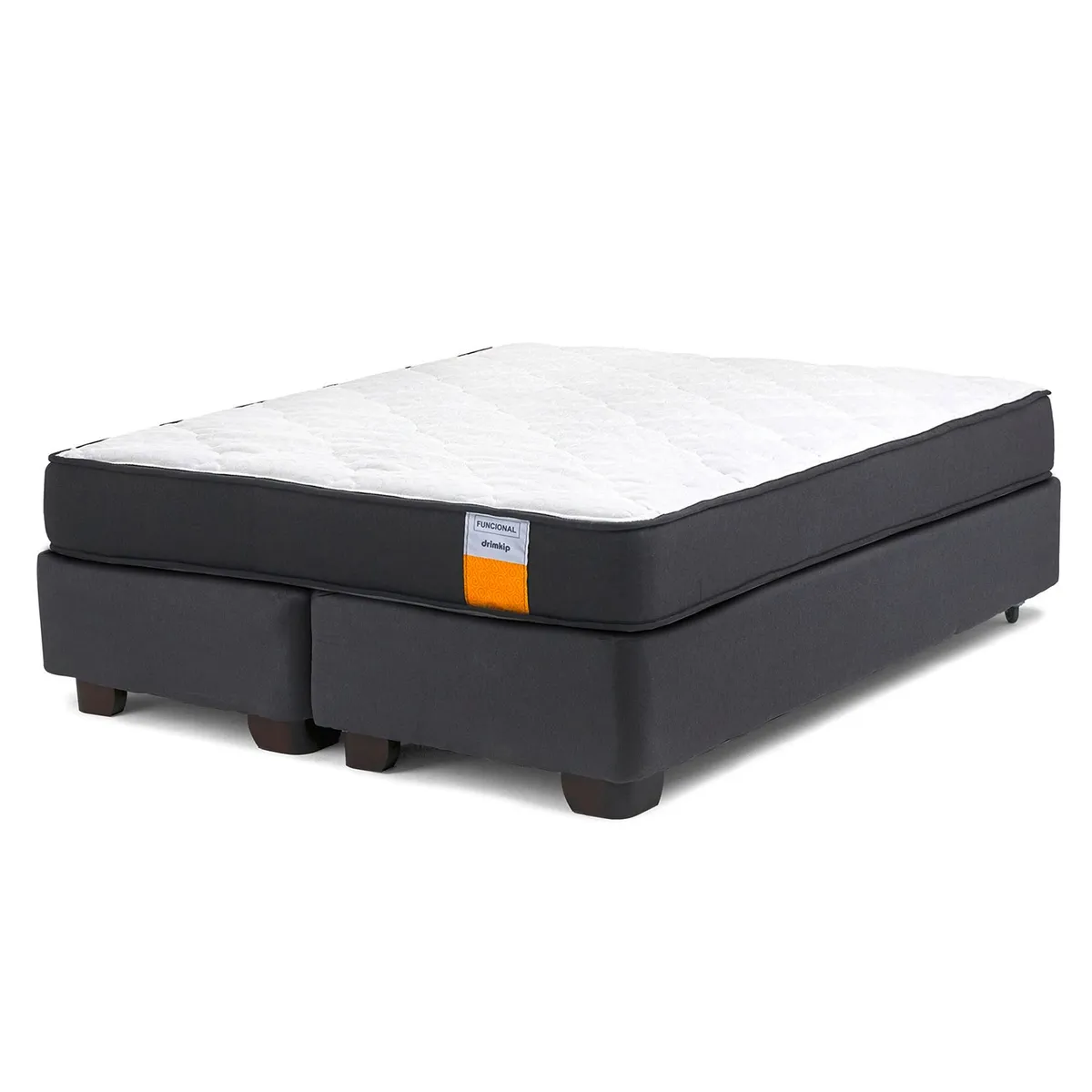 DRIMKIP - Cama Americana Funcional Super King X 2.00T Base Dividida Drimkip