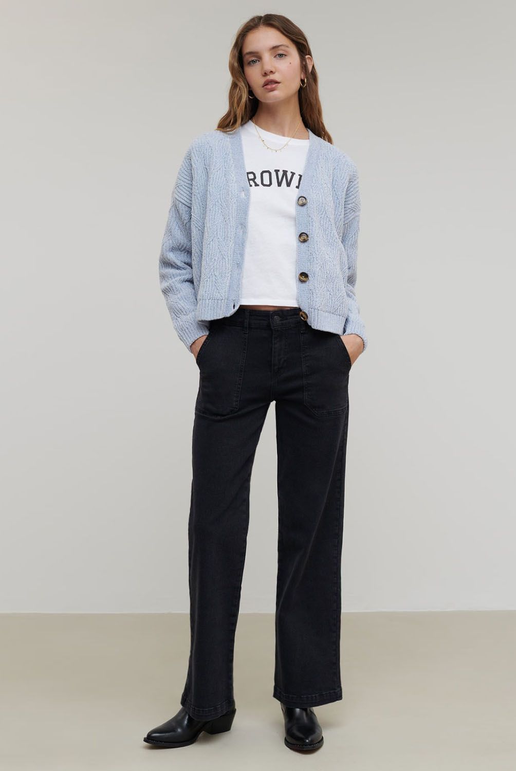 BROWNIE - Brownie Chaqueta Punto Sunset Chenilla Mujer