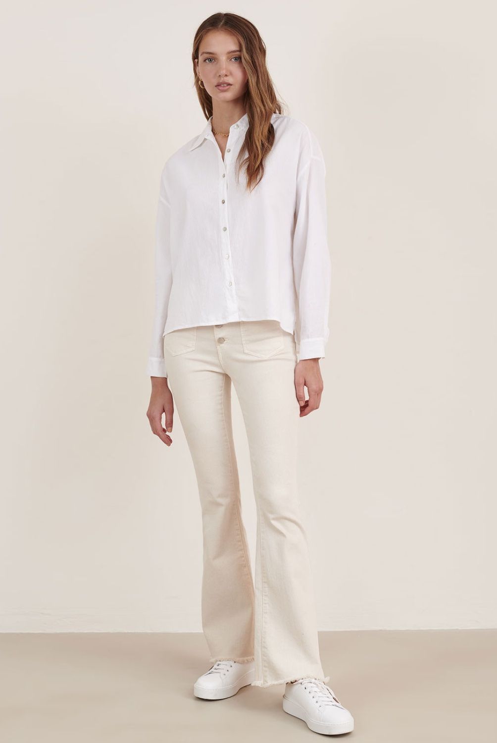 BROWNIE - Camisa Kim Basica Mujer Brownie