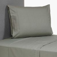 Juego de Sábanas 144 Hilos 1 Plaza Gris
