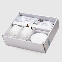 Set Accesorios De Baño 16 Piezas Vidrio