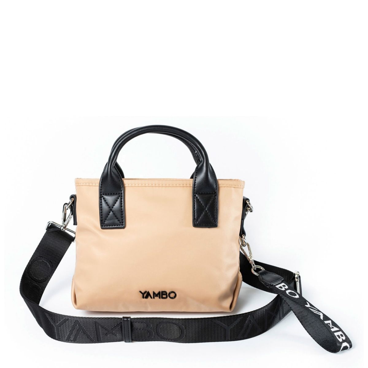 YAMBO - Cartera Beige Mujer Yambo