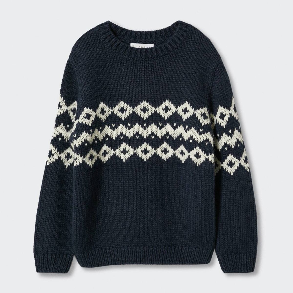 MANGO KIDS - Sweater Punto Estampado Niño Mango Kids