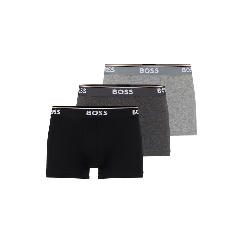 HUGO BOSS - Pack De 3 Boxer Algodón Hombre Hugo Boss