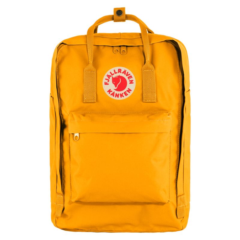 FJALLRAVEN - Mochila Kanken Laptop 17 Ochre Unisex Fjallraven