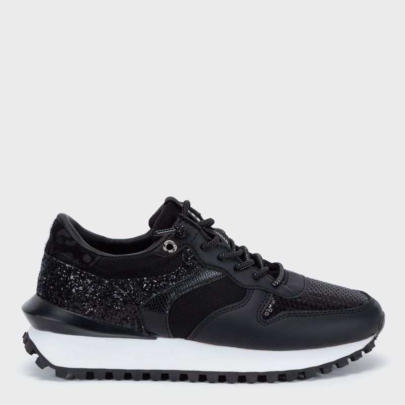 XTI - Zapatilla Urbana Mujer Negro Xti