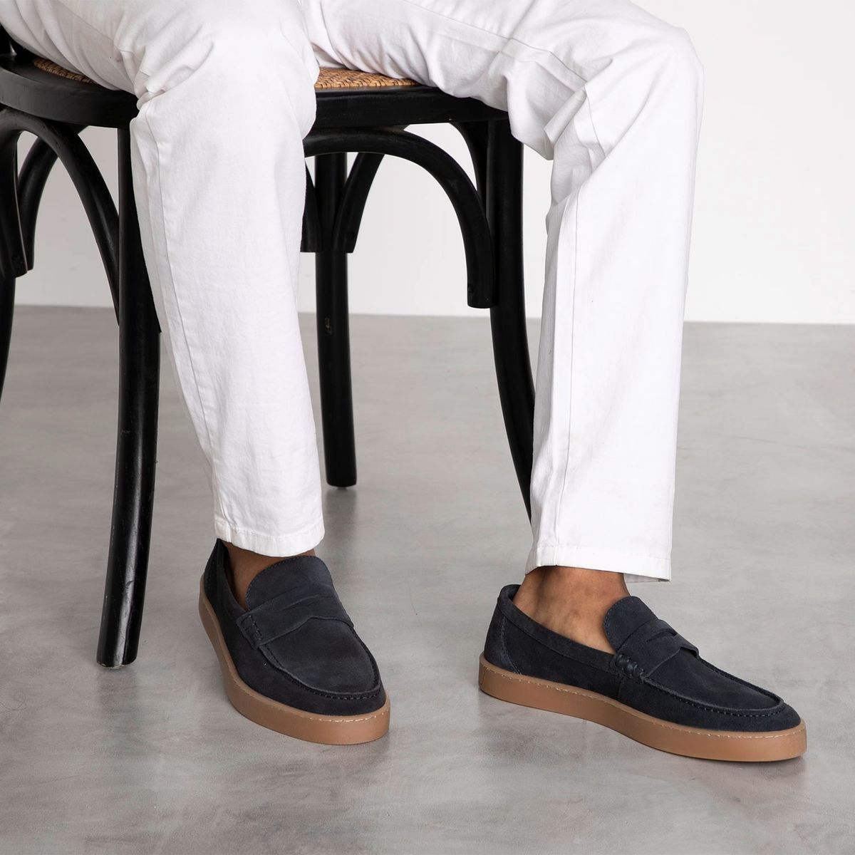 ALDO - Alfie Zapato Casual Hombre Cuero Azul Aldo