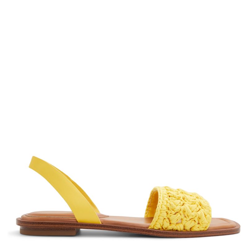 ALDO - Solena Sandalia Plana Mujer Amarillo Aldo