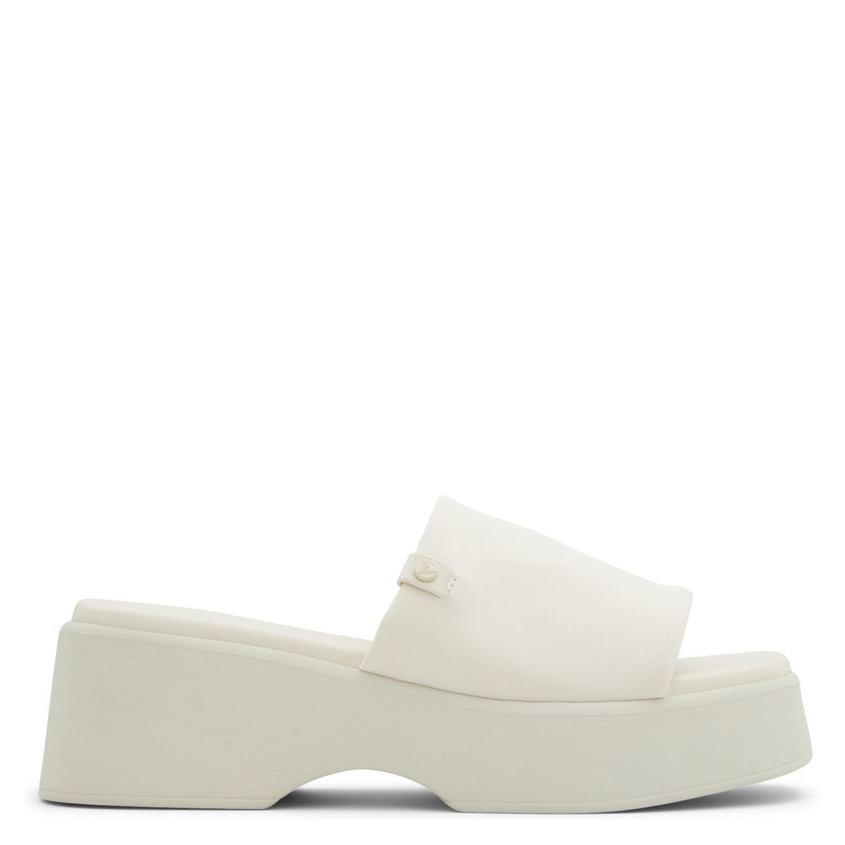 ALDO - Yassu Sandalia Mujer Cuero Blanco Aldo